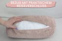 Amilian Nackenrolle 15x40 cm Ergonomisch Bild 3