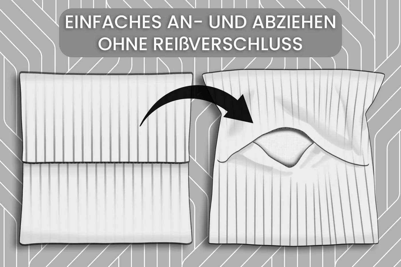 Amilian Kissenbezüge 4er Set Grün Modern - Bild 5