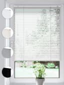 Sonello Aluminium Jalousie Klemmfix Weiß Blickdicht Bild 2