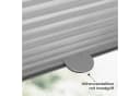 Sonello Plissee Crush Grau Klemmfix Blickdicht Verspannt Bild 4