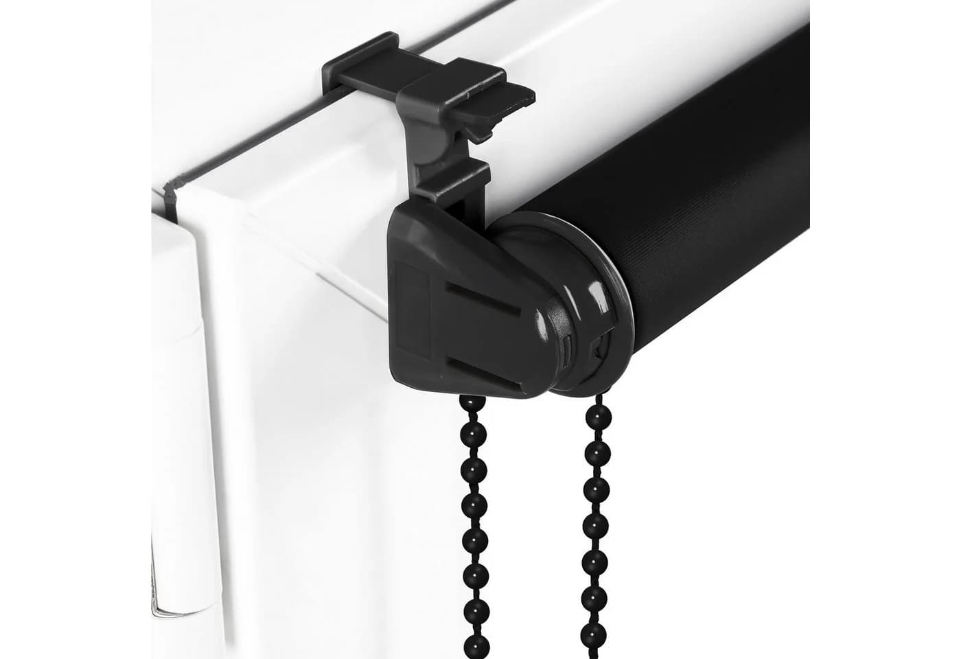 Sonello Verdunklungsrollo Schwarz Klemmfix - Bild 5