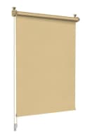 Sonello Verdunklungsrollo Beige Klemmfix Seitenzug Bild 1
