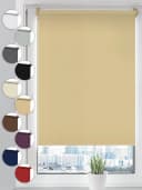 Sonello Verdunklungsrollo Beige Klemmfix Seitenzug Bild 2