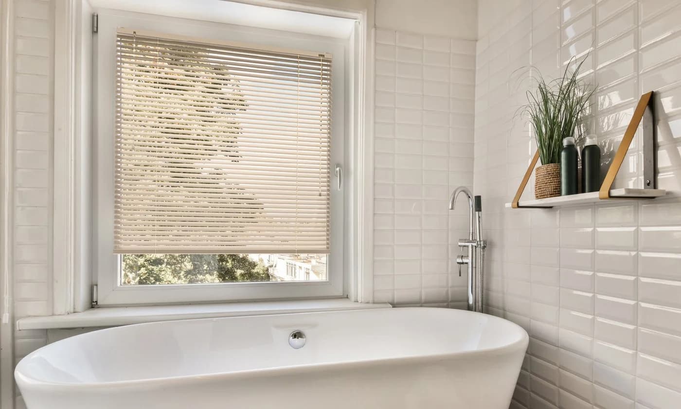 Sonello Jalousie Klemmfix Aluminium Beige - Bild 4