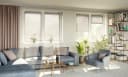 Sonello Aluminium Jalousie Klemmfix Blau Blickdicht Bild 1