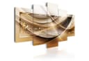 Artgeist Wandbild Golden Frame Leinwandbild Gold Bild 2