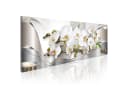 Artgeist Wandbild Orchids II Grau Vliesdruck Bild 2