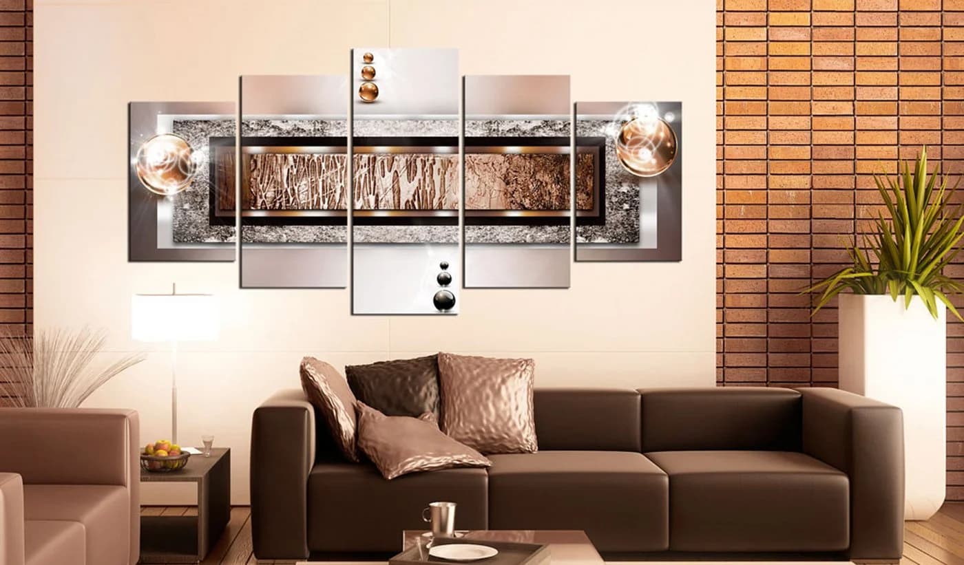 Artgeist Wandbild Cinnamon Rock - Premium Leinwanddruck