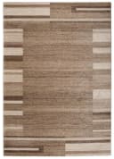 Tapiso Teppich SARI Rechteckig Braun Geometrisches Muster Bild 2