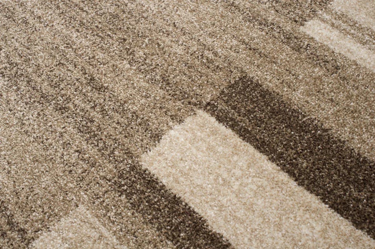 Tapiso Teppich SARI Rechteckig Braun Geometrisches Muster - Bild 3