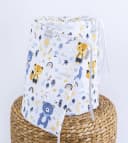 Loolay Bettnestchen Wald Tiere Baumwolle Atmungsaktives Babybett Bild 2