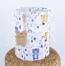 Loolay Bettnestchen Wald Tiere Baumwolle Atmungsaktives Babybett Bild 3