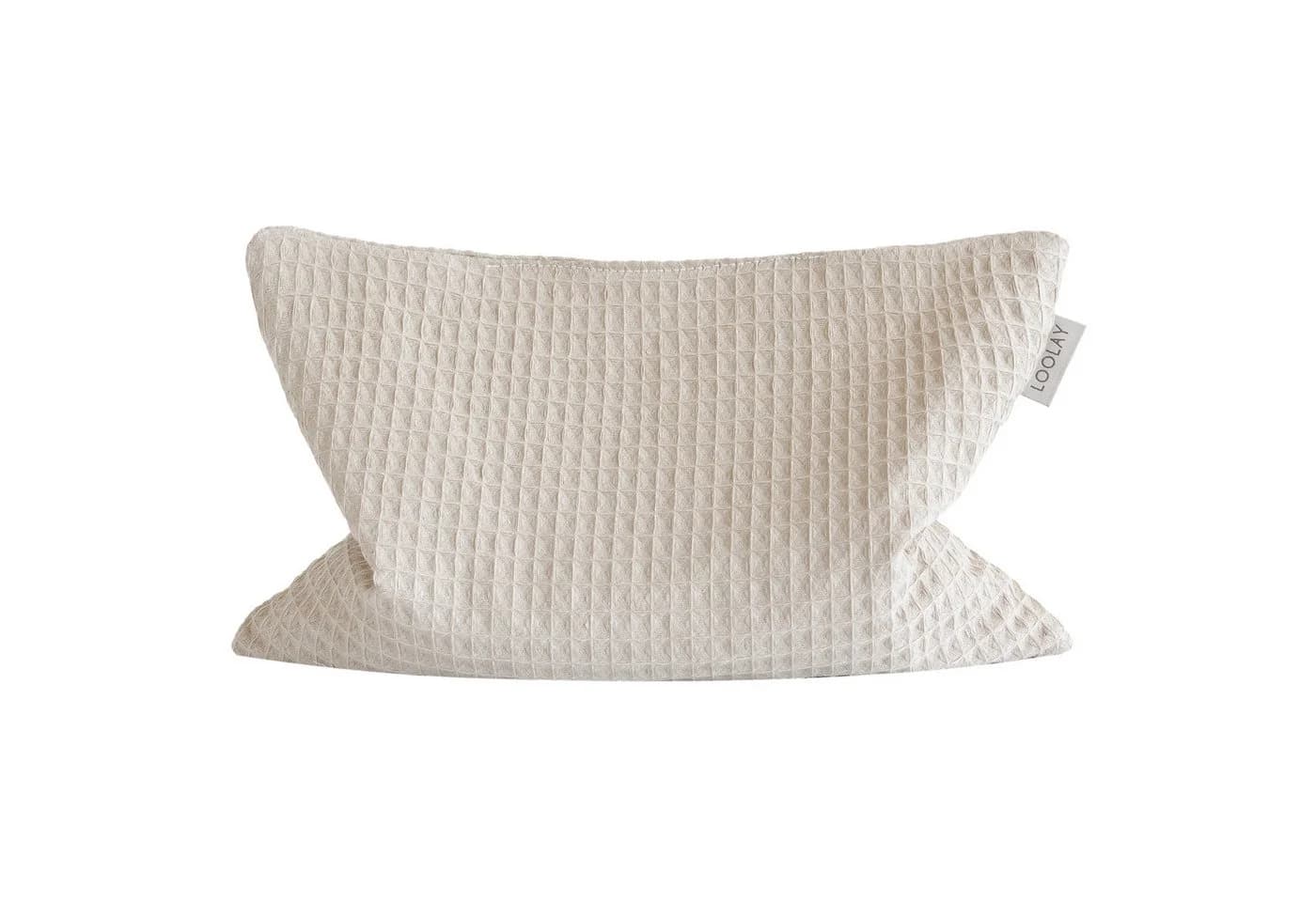 Loolay Kirschkernkissen Wärmekissen Bio-Baumwolle Beige - Bild 2
