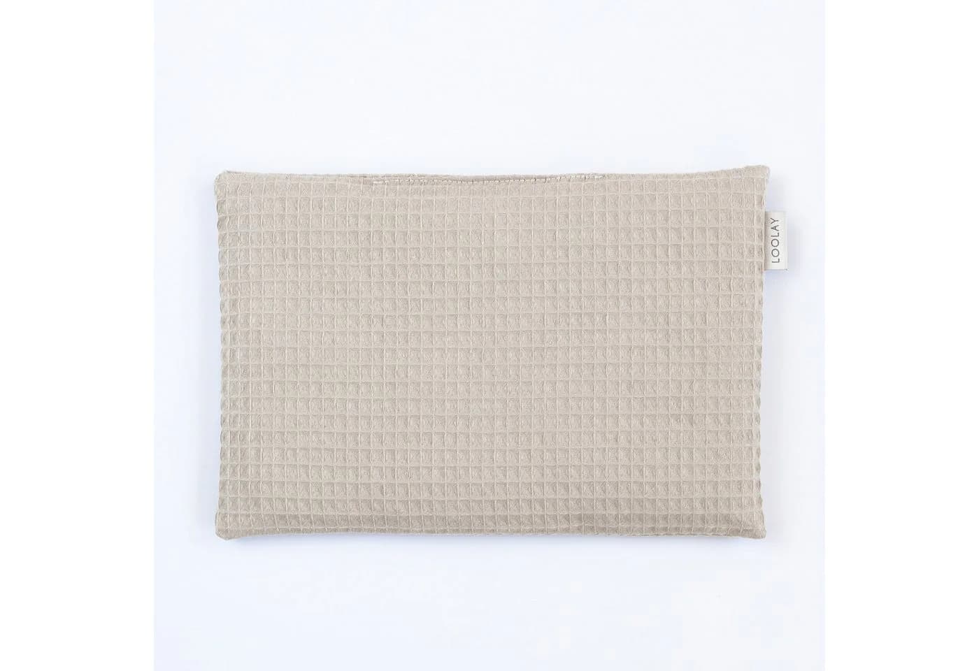 Loolay Kirschkernkissen Wärmekissen Bio-Baumwolle Beige - Bild 3