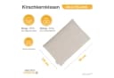 Loolay Kirschkernkissen Wärmekissen Bio-Baumwolle Beige Bild 5