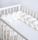 Loolay Nestchenschlange SAMT ECRU Geflochtenes Kissen Bild 5