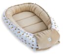 Loolay Babynest SOLO Premium Beige Samt-Velours Wendbar Bild 1
