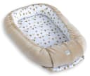 Loolay Babynest SOLO Premium Beige Samt-Velours Wendbar Bild 2