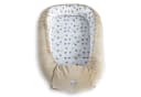 Loolay Babynest SOLO Premium Beige Samt-Velours Wendbar Bild 3
