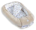 Loolay Kuschelnest BABYNEST 5-tlg. Set Premium Babyausstattung Baumwolle & Samt Velours Bild 4