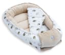 Loolay Kuschelnest BABYNEST 5-tlg. Set Premium Babyausstattung Baumwolle & Samt Velours Bild 5