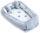 Loolay Kuschelnest BABYNEST 5-tlg. Set PREMIUM Baumwolle & Samt Velours Bild 4