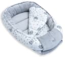 Loolay Kuschelnest BABYNEST 5-tlg. Set PREMIUM Baumwolle & Samt Velours Bild 5