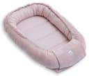 Loolay Kuschelnest BABYNEST SOLO Premium Babyausstattung Rosa Baumwolle & Samt Velours Bild 2