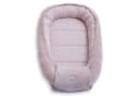 Loolay Kuschelnest BABYNEST SOLO Premium Babyausstattung Rosa Baumwolle & Samt Velours Bild 3