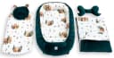 Loolay Kuschelnest BABYNEST 5 TLG. Set Grün/Beige Bild 1