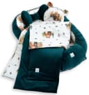 Loolay Kuschelnest BABYNEST 5 TLG. Set Grün/Beige Bild 2
