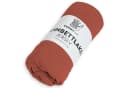 COTTONFAST Spannbettlaken Jersey 160x200 cm 100% Baumwolle Terracotta Bild 2