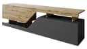 MIRJAN24 TV-Schrank Ceelias 160 Anthrazit Wotan Grifflos Bild 2