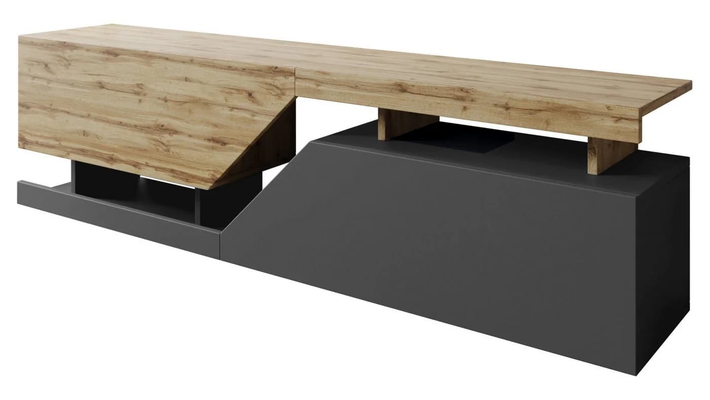 MIRJAN24 TV-Schrank Ceelias 160 Anthrazit Wotan Grifflos - Bild 2