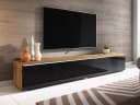 MIRJAN24 TV-Schrank D180 Hochglanz Schwarz Weiß Grau Bild 3