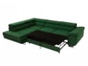 MIRJAN24 Ecksofa Torezio mit Bettkasten und Schlaffunktion Schwarz Bild 4