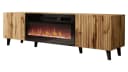 MIRJAN24 TV-Schrank Vamos 180 mit Elektrischem Kamin LED-Flamme Bild 2