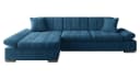 MIRJAN24 Ecksofa Malwi Cord L-Form mit Schlaffunktion und Bettkasten Bild 1
