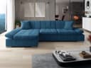 MIRJAN24 Ecksofa Malwi Cord L-Form mit Schlaffunktion und Bettkasten Bild 2