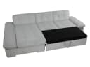 MIRJAN24 Ecksofa Malwi Cord L-Form mit Schlaffunktion und Bettkasten Bild 5