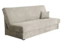 MIRJAN24 Schlafsofa Adela Mini Cord Beige mit Bettkasten und Schlaffunktion Bild 1