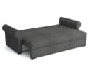 MIRJAN24 Schlafsofa Olimpia Cord Grün 3-Sitzer mit Bettkasten Bild 3