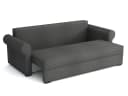MIRJAN24 Schlafsofa Olimpia Cord Grün 3-Sitzer mit Bettkasten Bild 4