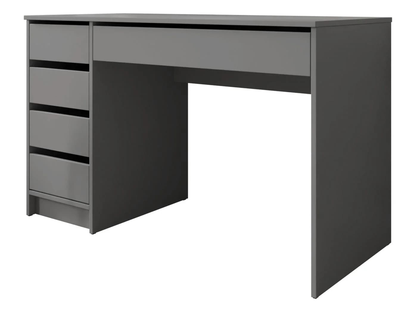 MIRJAN24 Schminktisch Ada 5 Schubladen Grau Modern - Bild 2
