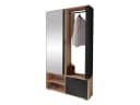 MIRJAN24 Garderoben-Set Milo mit Spiegel Loft Stil Bild 1