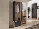 MIRJAN24 Garderoben-Set Milo mit Spiegel Loft Stil Bild 5
