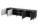 MIRJAN24 TV-Schrank Vamos Grey 200 mit 4 Türen Bild 4
