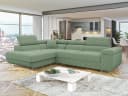 MIRJAN24 Ecksofa Torezio Cord mit Schlaffunktion und Bettkasten Bild 2