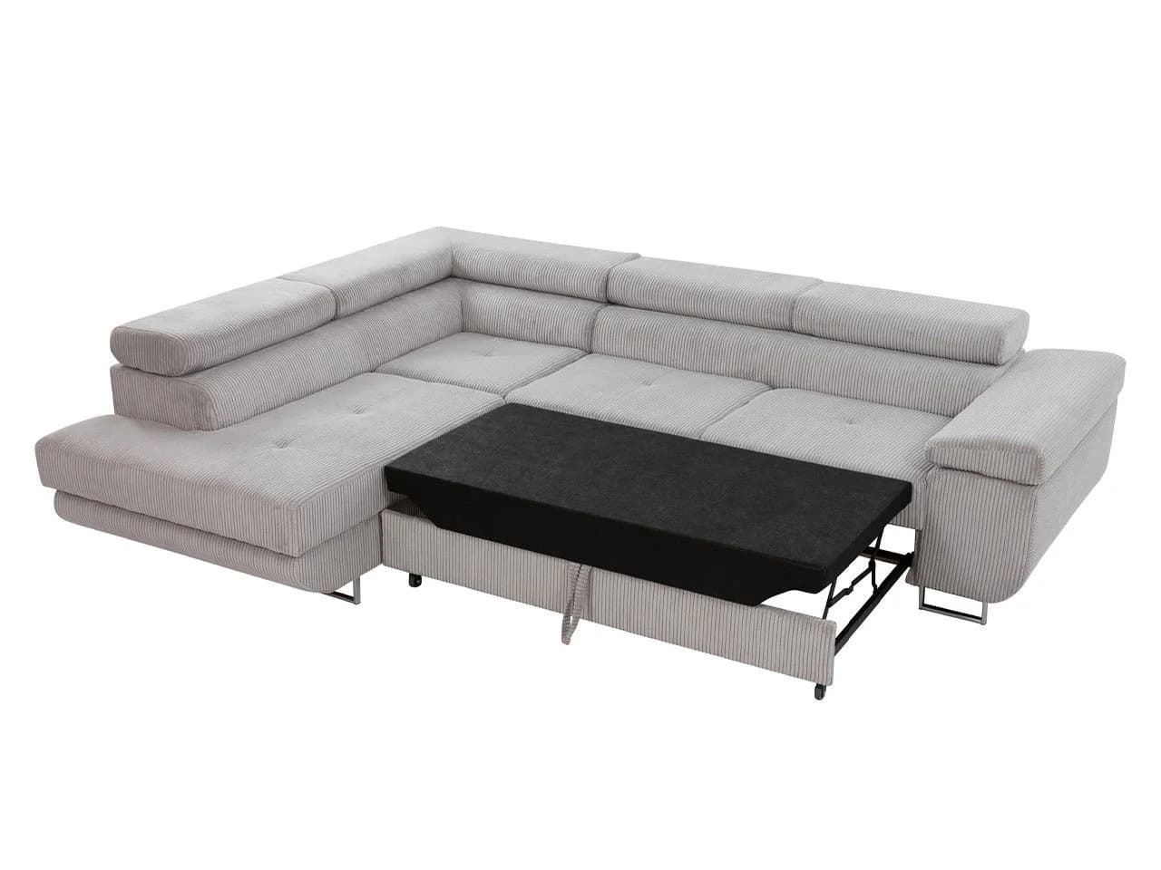 MIRJAN24 Ecksofa Torezio Cord mit Schlaffunktion und Bettkasten - Bild 5
