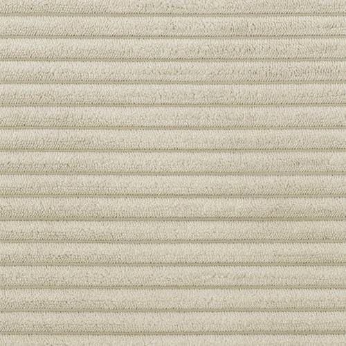 MIRJAN24 Polsterhocker Cotere Cord Beige Silber Metallfüße - Bild 5